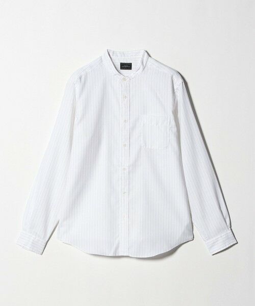 green label relaxing / グリーンレーベル リラクシング シャツ・ブラウス | W/R オックス バンドカラー シャツ | 詳細4