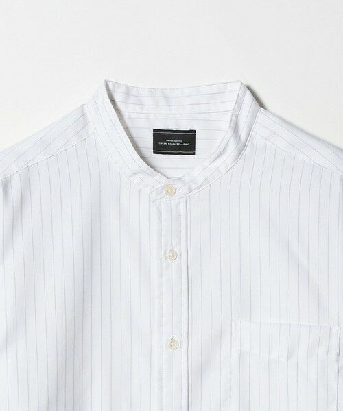 green label relaxing / グリーンレーベル リラクシング シャツ・ブラウス | W/R オックス バンドカラー シャツ | 詳細6