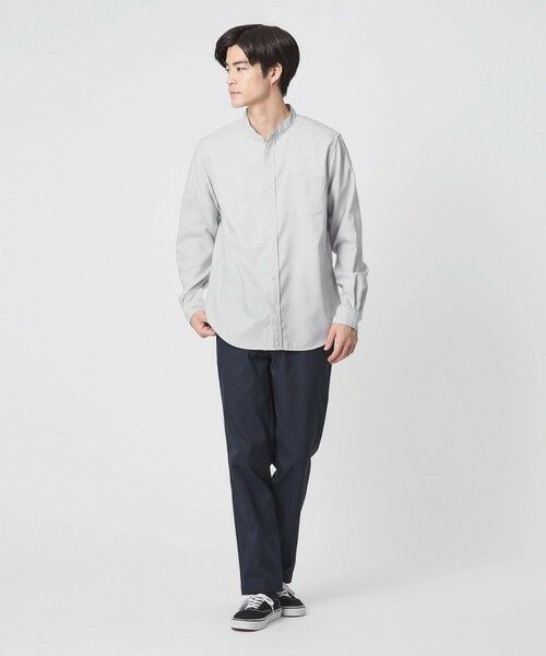 green label relaxing / グリーンレーベル リラクシング シャツ・ブラウス | W/R オックス バンドカラー シャツ | 詳細8