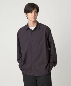 green label relaxing / グリーンレーベル リラクシング シャツ・ブラウス | ナイロン コットン スクエア シャツ