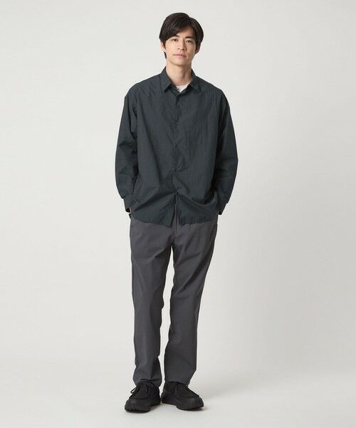 green label relaxing / グリーンレーベル リラクシング シャツ・ブラウス | ナイロン コットン スクエア シャツ | 詳細6