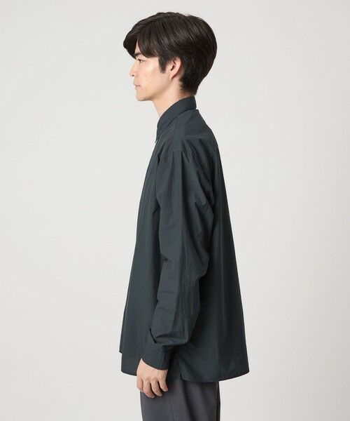 green label relaxing / グリーンレーベル リラクシング シャツ・ブラウス | ナイロン コットン スクエア シャツ | 詳細8