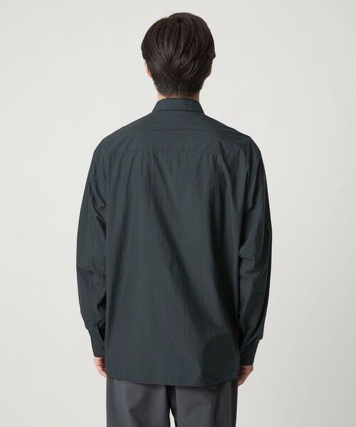 green label relaxing / グリーンレーベル リラクシング シャツ・ブラウス | ナイロン コットン スクエア シャツ | 詳細9
