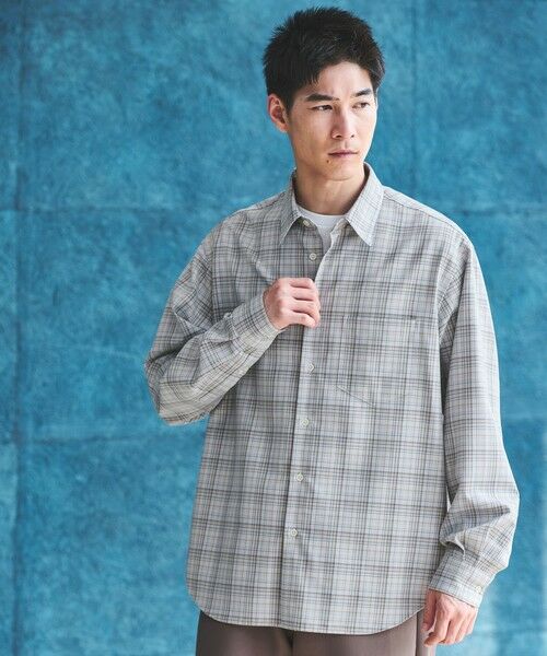 green label relaxing/グリーンレーベル リラクシング ウォッシャブル ビエラ チェック ジャストルーズ シャツ NATURAL M green label relaxing/グリーンレーベル リラクシング ウォッシャブル ビエラ チェック ジャストルーズ シャツ NATURAL M