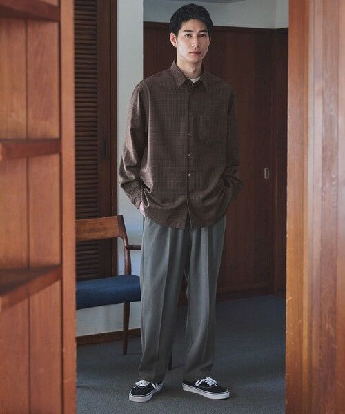 green label relaxing / グリーンレーベル リラクシング シャツ・ブラウス | ウォッシャブル チェック ジャストルーズ シャツ | 詳細19