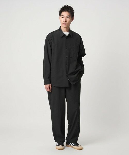 green label relaxing / グリーンレーベル リラクシング シャツ・ブラウス | FREELITCH ボックス レギュラーカラー シャツ -ストレッチ- | 詳細4