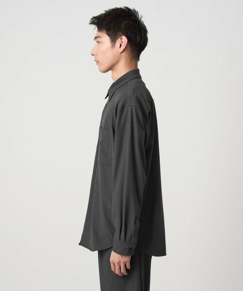 green label relaxing / グリーンレーベル リラクシング シャツ・ブラウス | FREELITCH ボックス レギュラーカラー シャツ -ストレッチ- | 詳細8