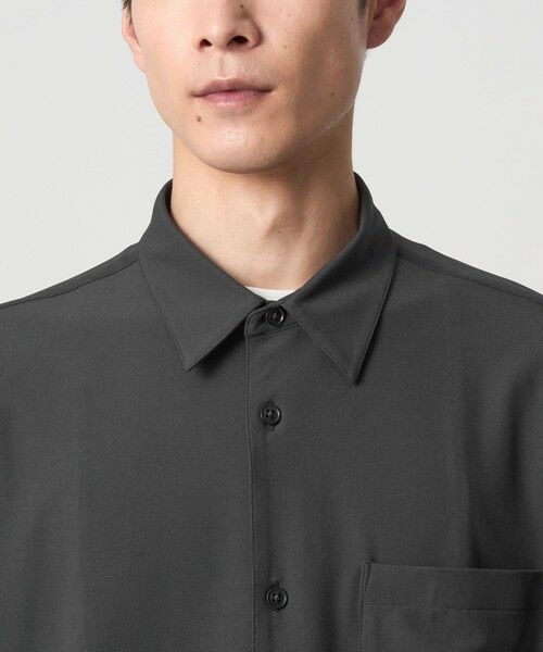 green label relaxing / グリーンレーベル リラクシング シャツ・ブラウス | FREELITCH ボックス レギュラーカラー シャツ -ストレッチ- | 詳細10