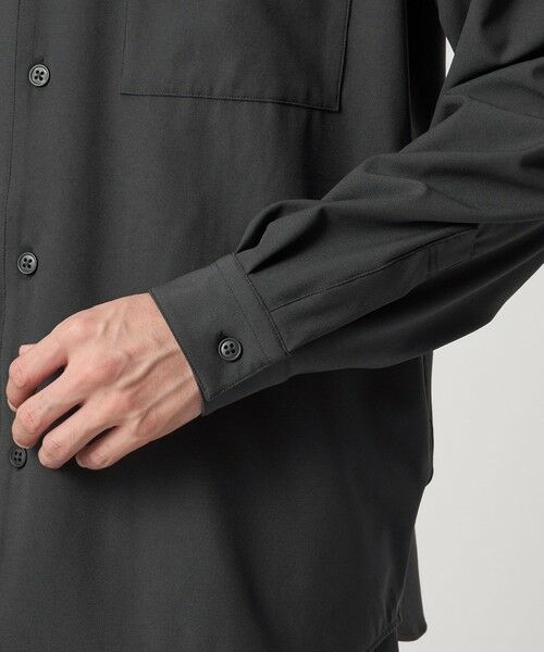 green label relaxing / グリーンレーベル リラクシング シャツ・ブラウス | FREELITCH ボックス レギュラーカラー シャツ -ストレッチ- | 詳細11