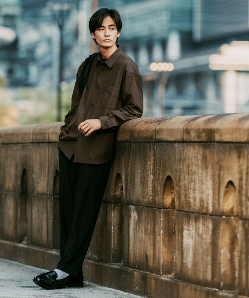 green label relaxing / グリーンレーベル リラクシング シャツ・ブラウス | FREELITCH ボックス レギュラーカラー シャツ -ストレッチ- | 詳細18