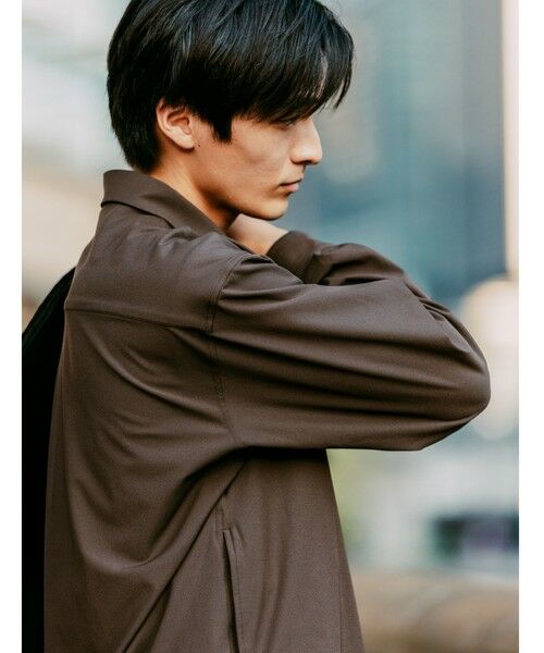 green label relaxing / グリーンレーベル リラクシング シャツ・ブラウス | FREELITCH ボックス レギュラーカラー シャツ -ストレッチ- | 詳細19