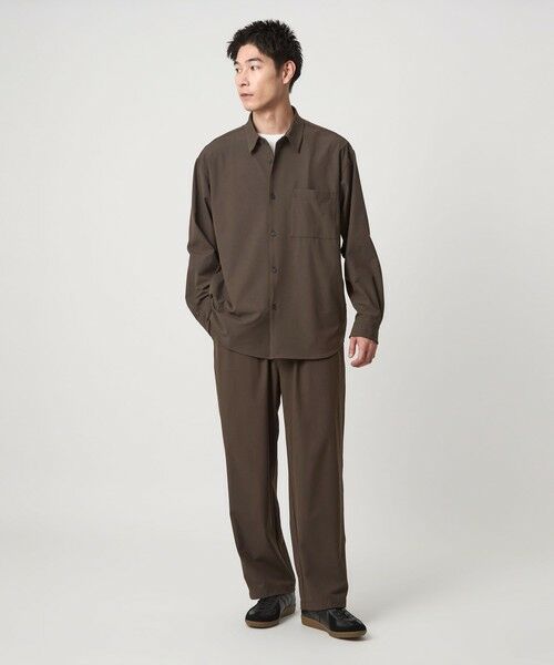 green label relaxing / グリーンレーベル リラクシング シャツ・ブラウス | FREELITCH ボックス レギュラーカラー シャツ -ストレッチ- | 詳細20