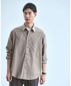 green label relaxing / グリーンレーベル リラクシング シャツ・ブラウス | 【WEB限定】ピーチツイル ジャストルーズ シャツ -防シワ-