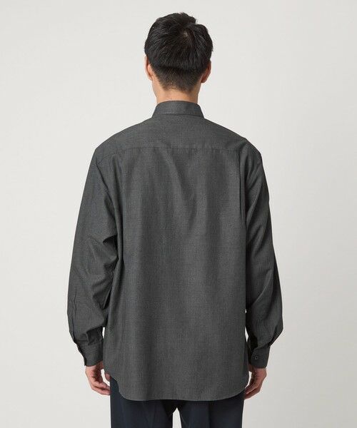 green label relaxing / グリーンレーベル リラクシング シャツ・ブラウス | 【WEB限定】ピーチツイル ジャストルーズ シャツ -防シワ- | 詳細4