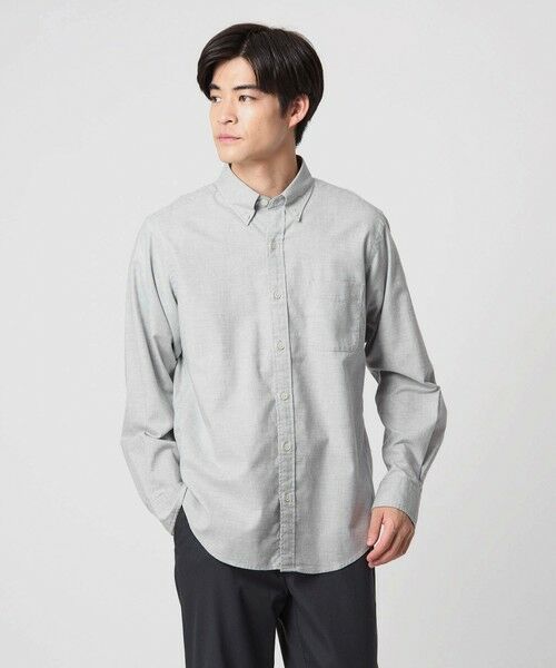 green label relaxing / グリーンレーベル リラクシング シャツ・ブラウス | ナチュラルフィット ボタンダウン シャツ | 詳細2