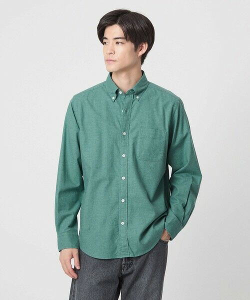green label relaxing / グリーンレーベル リラクシング シャツ・ブラウス | ナチュラルフィット ボタンダウン シャツ | 詳細16