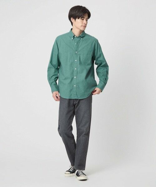 green label relaxing / グリーンレーベル リラクシング シャツ・ブラウス | ナチュラルフィット ボタンダウン シャツ | 詳細17