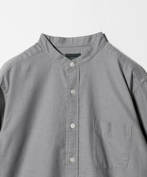 green label relaxing / グリーンレーベル リラクシング シャツ・ブラウス | ナチュラルフィット  バンドカラー シャツ | 詳細4
