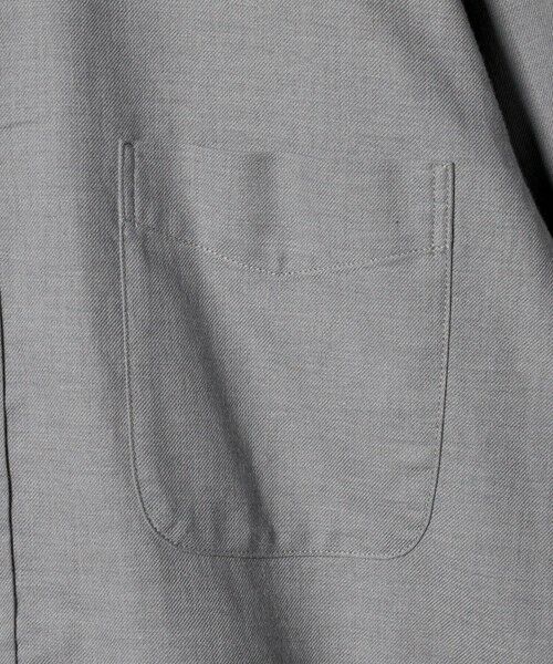 green label relaxing / グリーンレーベル リラクシング シャツ・ブラウス | ナチュラルフィット  バンドカラー シャツ | 詳細7