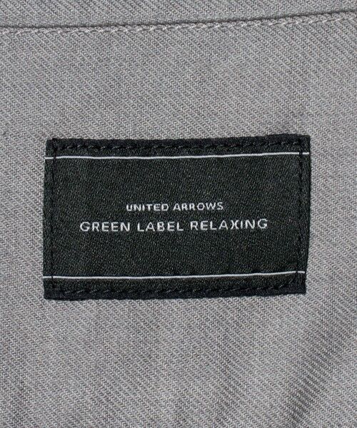 green label relaxing / グリーンレーベル リラクシング シャツ・ブラウス | ナチュラルフィット  バンドカラー シャツ | 詳細9