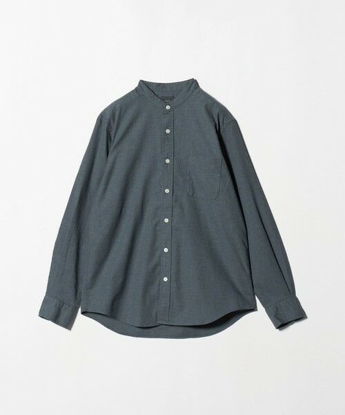 green label relaxing / グリーンレーベル リラクシング シャツ・ブラウス | ナチュラルフィット  バンドカラー シャツ | 詳細17