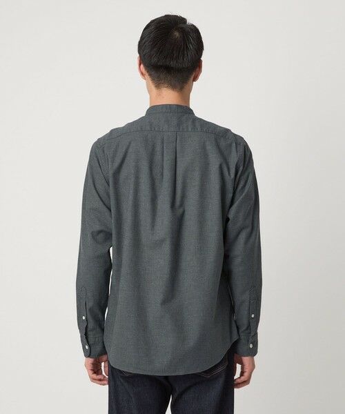 green label relaxing / グリーンレーベル リラクシング シャツ・ブラウス | ナチュラルフィット  バンドカラー シャツ | 詳細16