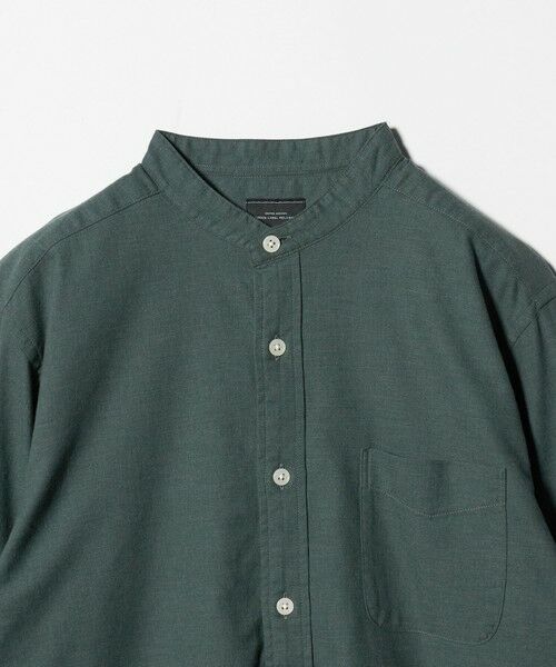 green label relaxing / グリーンレーベル リラクシング シャツ・ブラウス | ナチュラルフィット  バンドカラー シャツ | 詳細24