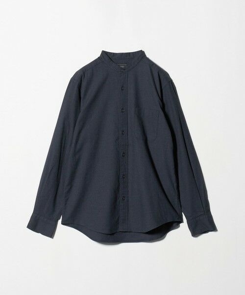 green label relaxing / グリーンレーベル リラクシング シャツ・ブラウス | ナチュラルフィット  バンドカラー シャツ | 詳細27