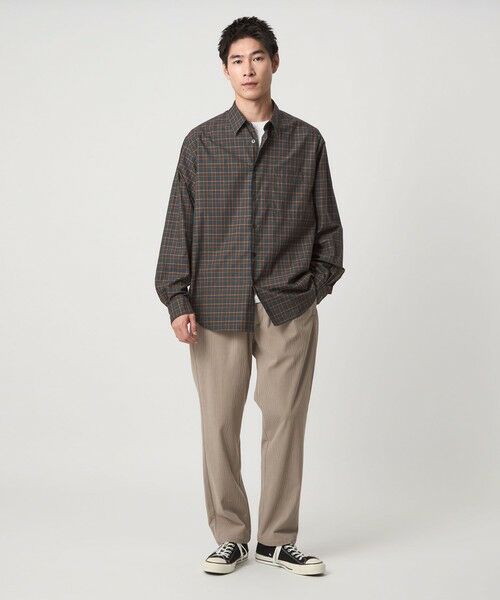 green label relaxing / グリーンレーベル リラクシング シャツ・ブラウス | トーマスメイソン ジャストルーズ レギュラーカラー シャツ | 詳細8