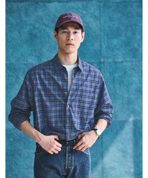 green label relaxing / グリーンレーベル リラクシング シャツ・ブラウス | トーマスメイソン ジャストルーズ レギュラーカラー シャツ | 詳細10