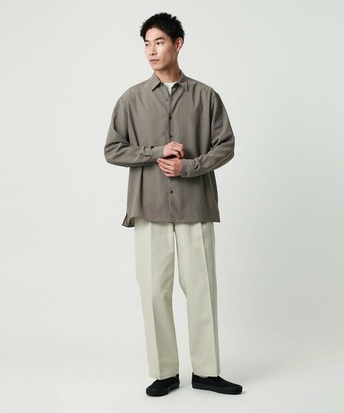 green label relaxing / グリーンレーベル リラクシング シャツ・ブラウス | ワッシャーポプリン ボックス シャツ | 詳細2