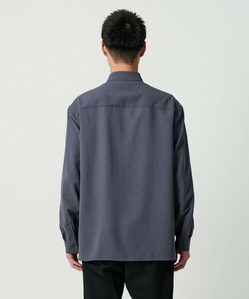 green label relaxing / グリーンレーベル リラクシング シャツ・ブラウス | ワッシャーポプリン ボックス シャツ | 詳細15