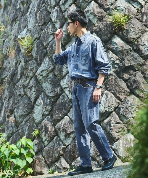 green label relaxing / グリーンレーベル リラクシング シャツ・ブラウス | 【別注】＜Wrangler＞GLR ウエスタン シャツ | 詳細7