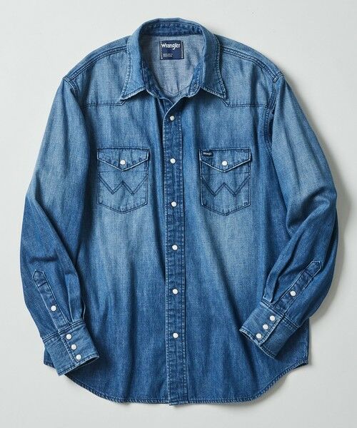 green label relaxing / グリーンレーベル リラクシング シャツ・ブラウス | 【別注】＜Wrangler＞GLR ウエスタン シャツ | 詳細17