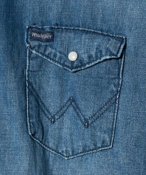 green label relaxing / グリーンレーベル リラクシング シャツ・ブラウス | 【別注】＜Wrangler＞GLR ウエスタン シャツ | 詳細13
