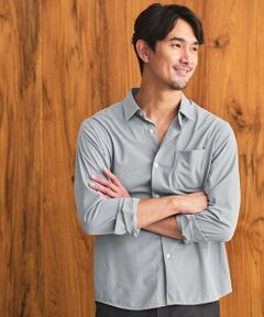 green label relaxing / グリーンレーベル リラクシング シャツ・ブラウス | 【WEB限定】JUST fit トリコット ドレープ シャツ