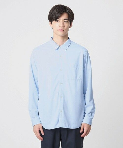 green label relaxing / グリーンレーベル リラクシング シャツ・ブラウス | 【WEB限定】JUST fit トリコット ドレープ シャツ | 詳細19