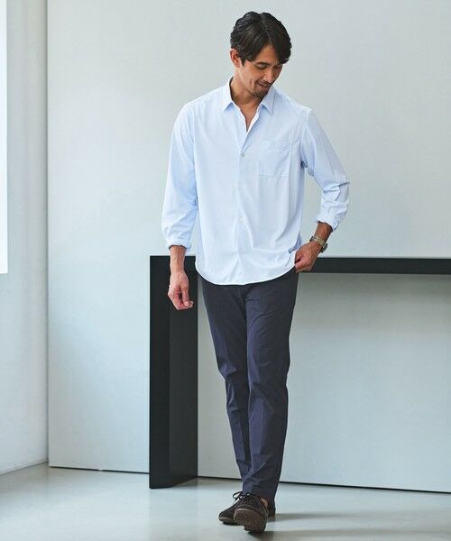 green label relaxing / グリーンレーベル リラクシング シャツ・ブラウス | 【WEB限定】JUST fit トリコット ドレープ シャツ | 詳細16