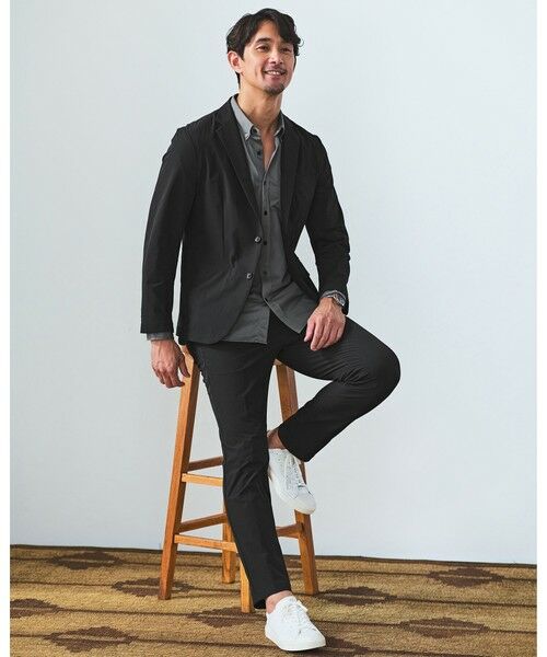 green label relaxing / グリーンレーベル リラクシング シャツ・ブラウス | 【WEB限定】JUST fit トリコット ジャカード シャツ | 詳細7