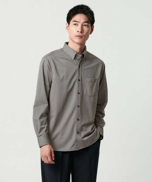 green label relaxing / グリーンレーベル リラクシング シャツ・ブラウス | 【WEB限定】JUST fit トリコット ジャカード シャツ | 詳細9