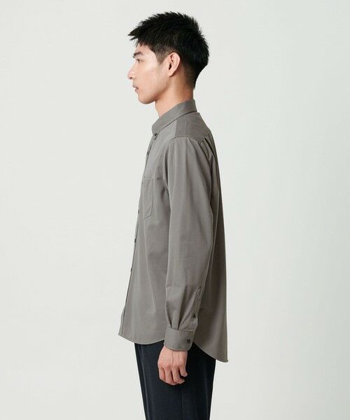 green label relaxing / グリーンレーベル リラクシング シャツ・ブラウス | 【WEB限定】JUST fit トリコット ジャカード シャツ | 詳細11