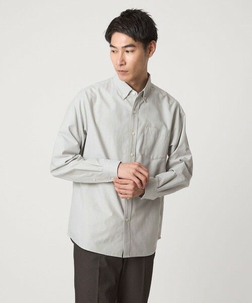 green label relaxing / グリーンレーベル リラクシング シャツ・ブラウス | 【WEB限定】JUST fit デイリー オックスフォード ボタンダウン シャツ | 詳細17