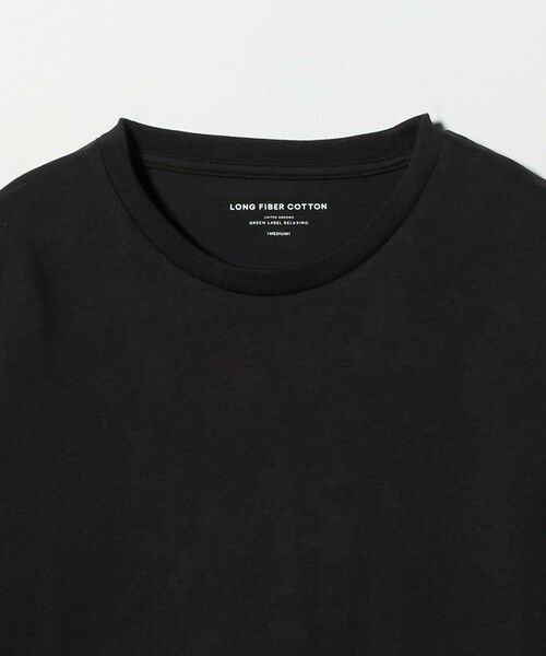 green label relaxing / グリーンレーベル リラクシング カットソー | LONG FIBER COTTON クリア クルーネック 長袖 Tシャツ | 詳細13