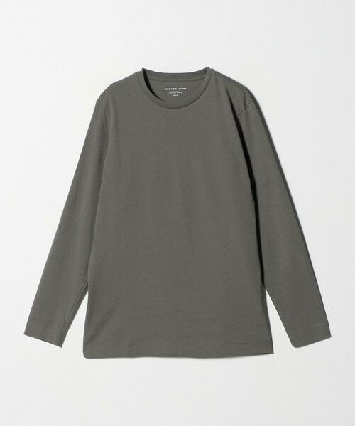 green label relaxing / グリーンレーベル リラクシング カットソー | LONG FIBER COTTON クリア クルーネック 長袖 Tシャツ | 詳細19
