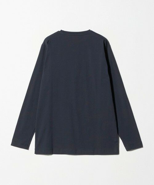 green label relaxing / グリーンレーベル リラクシング カットソー | LONG FIBER COTTON クリア クルーネック 長袖 Tシャツ | 詳細28
