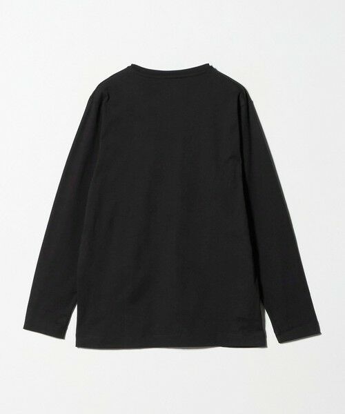 green label relaxing / グリーンレーベル リラクシング カットソー | LONG FIBER COTTON クリア Vネック 長袖 Tシャツ | 詳細11