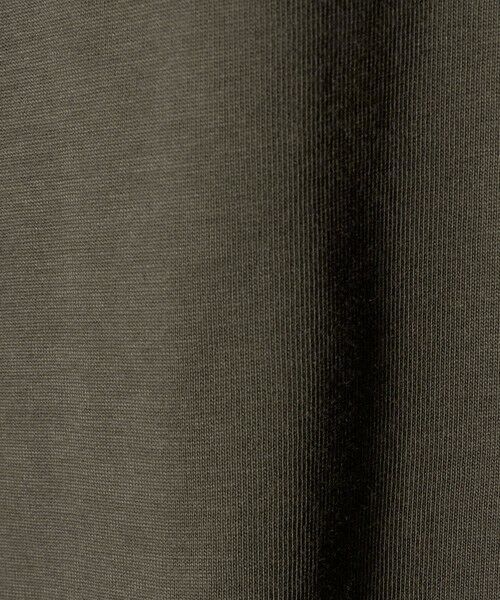 green label relaxing / グリーンレーベル リラクシング カットソー | LONG FIBER COTTON クリア モックネック 長袖 Tシャツ | 詳細21