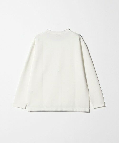 green label relaxing / グリーンレーベル リラクシング カットソー | 【WEB限定】リップル フェイクレイヤード ロングスリーブ Tシャツ -吸水速乾・抗菌- | 詳細3