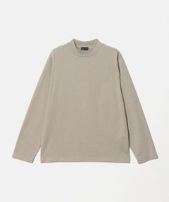 green label relaxing / グリーンレーベル リラクシング カットソー | 【WEB限定】JUST fit デイリーモック 長袖 Tシャツ -吸水速乾・抗菌-
