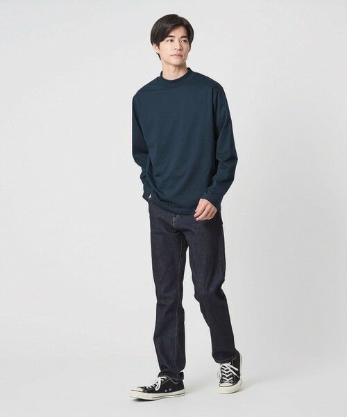 green label relaxing / グリーンレーベル リラクシング カットソー | 【WEB限定】JUST fit デイリーモック 長袖 Tシャツ -吸水速乾・抗菌- | 詳細26